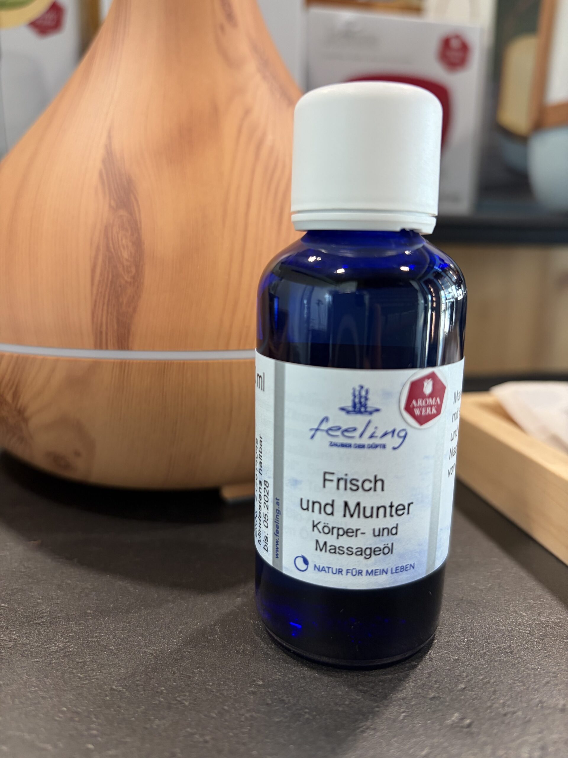Körper- und Massageöl: Frisch und Munter